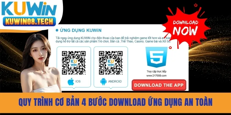Quy trình cơ bản 4 bước download ứng dụng an toàn